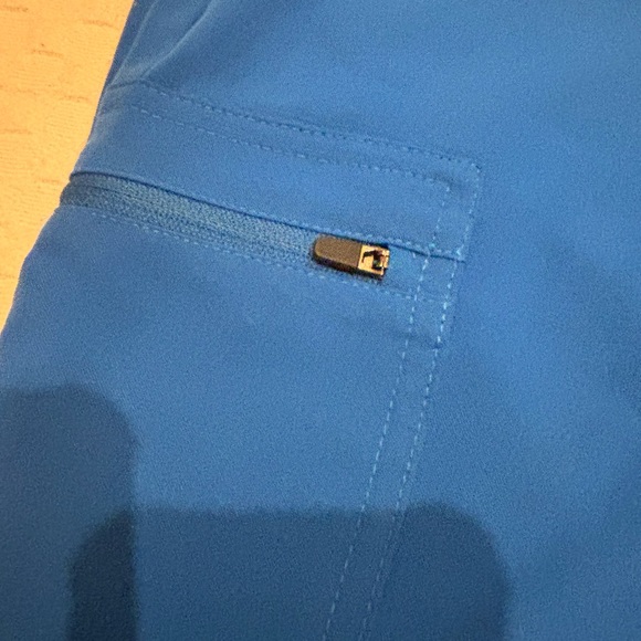 Figs Technical Collection Blue Drawstring Jogger Stretch Scrub Pants XS - Picture 3 of 5